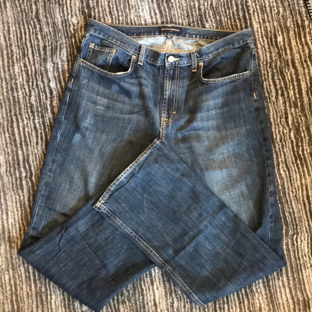Banana wide leg jeans